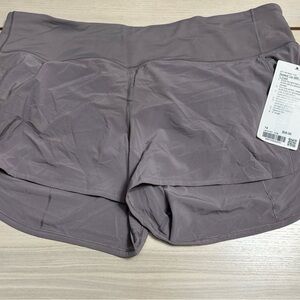 Lululemon Speed Up Mid Rise Short 4” Size 14